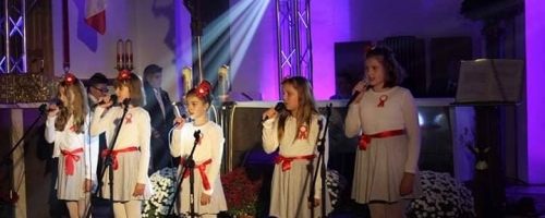 Koncert Patriotyczny w Kościele w Orzechu w ramach obchodów 100 rocznicy odzyskania Niepodłegłości
