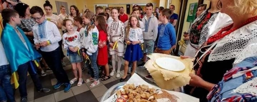 Goście z Ukrainy w naszej szkole